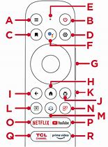 Image result for Replacement Remote Controls for TCL 4 Series Roku TV