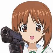 Image result for guns hand memes anime