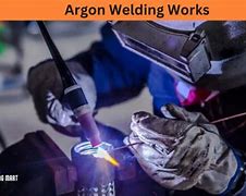 Image result for Welding with Wire Welder and Argon
