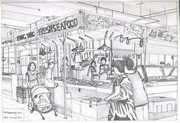 Image result for Krog Street Market Sketch