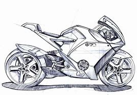 Image result for Sketch of Motorcycle Fire Wheel