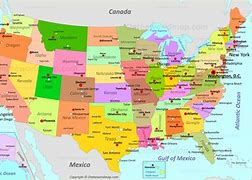 Image result for USA 52 States Map