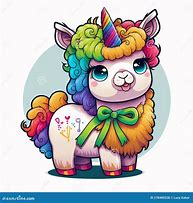 Image result for Cute Llama Unicorn