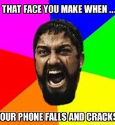 Image result for Phone Fall On Face Meme