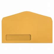 Image result for Envelope with Clear Window