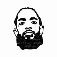 Image result for Nipsey Hussle Silhouette Black and White