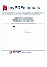Image result for iPod 6 Manual PDF