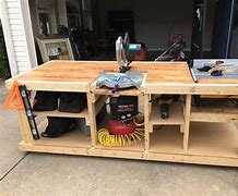 Image result for Custom Garage Workbench