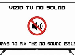 Image result for Vizio TV No Audio