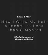 Image result for 6 Inches Hair Growth