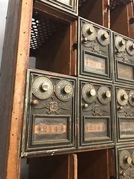 Image result for Antique Mailbox