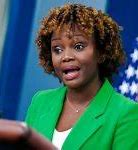 Image result for White House Press Secretary Karine Jean-Pierre