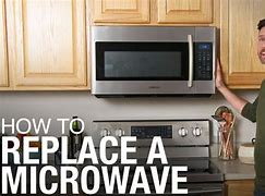Image result for Install Over Range Microwave Oven