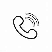 Image result for iPhone Call Icon Black and White