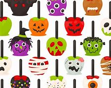 Image result for Halloween Caramel Apple Clip Art