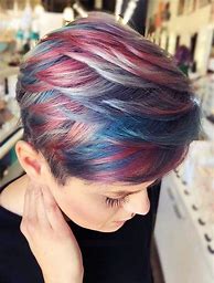 Image result for Short Colored Hair