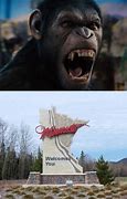 Image result for Caesar Planet of the Apes Meme