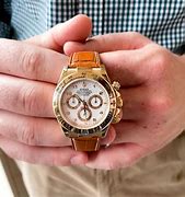 Image result for Automatic Watch with Leather Strap