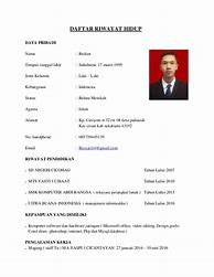 Image result for Surat Lamaran Kerja Dengan CV