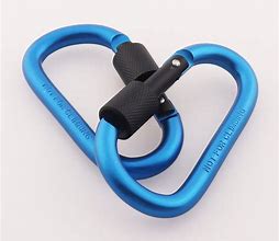 Image result for Blue Keychain Carabiner Clip