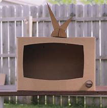 Image result for Cardboard TV Prop