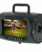 Image result for Portable TV DVD Boombox