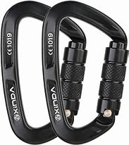 Image result for Carabiner Clip Xinda Auto Locking Oval Orange