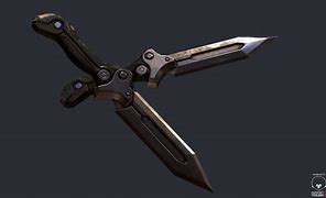 Image result for Futuristic Throwing Knives