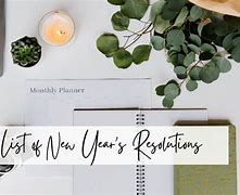 Image result for Resolutions List