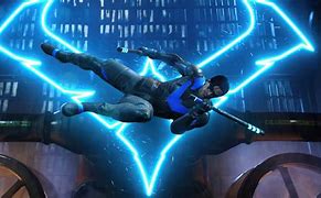 Image result for Nightwing Logo Gotham Knights