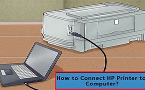 Image result for How to Conect Desk Printer to PC