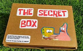 Image result for Spongebob Secret Box Meme