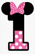 Image result for Minnie Mouse Number 1 and 10