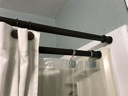 Image result for Shower Curtain Rod Ideas