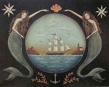 Image result for Clipper Ship Mermaid