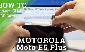 Image result for Motorola Moto E5 Play Sim Card
