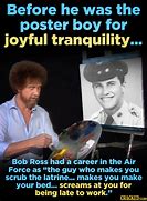 Image result for Bob Ross Us Air Force