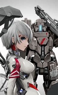 Image result for Robot Anime Girl Sketches