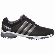 Image result for Adidas Black and White Golf Shoes
