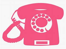 Image result for Pink Phone Clip Art