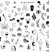 Image result for Minimal Tattoo Stickers