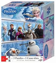 Image result for Disney Frozen 100 Piece Puzzles