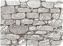 Image result for How to Draw Stone Wall