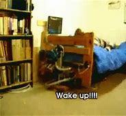 Image result for Wake Up Excited GIF