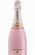 Image result for Pink and White Bottle of Champagne