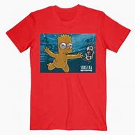 Image result for Bart Simpson Nirvana Cover