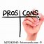 Image result for Pros and Cons and Benefits Clip Art