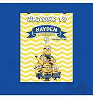 Image result for Minion WelcomeSign