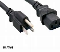 Image result for Ergotron - Power Cable - NEMA 5-15 To IEC 60320 C13 - 10 ft