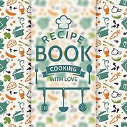 Image result for Recipe Book Cover SVG